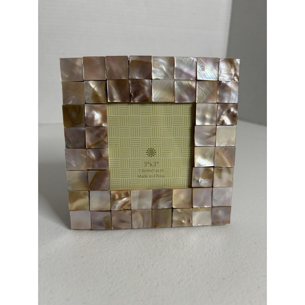 Seashell Square 3x3 Photo Frame -Mervyn's